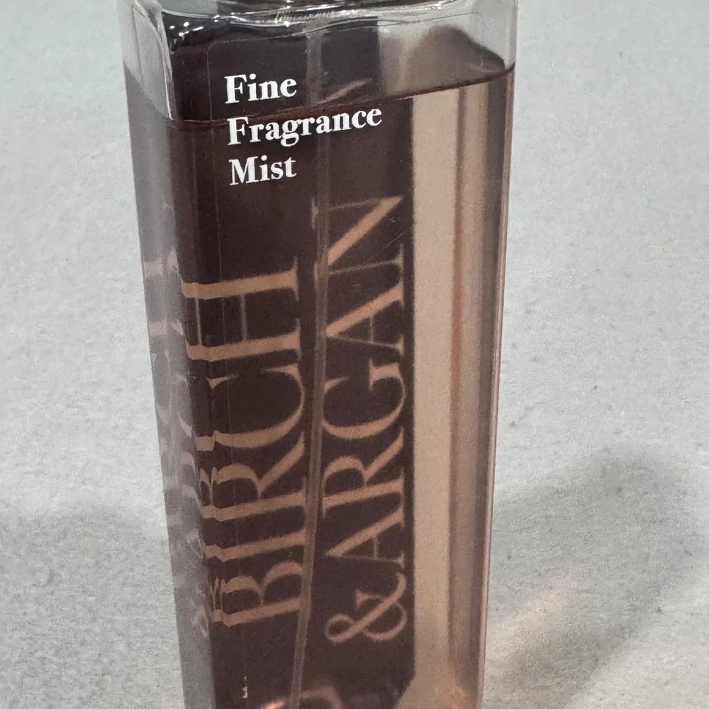 Bath & Body Works Fine Fragrance Mist Women 8oz Birch & Argan Vanilla Rum Spray